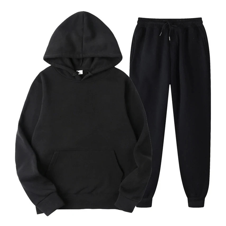 Ensemble de Jogging Confortable à Capuche pour Hommes