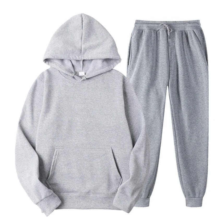 Ensemble de Jogging Confortable à Capuche pour Hommes