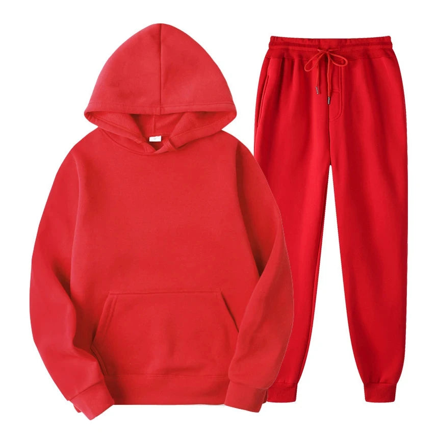 Ensemble de Jogging Confortable à Capuche pour Hommes
