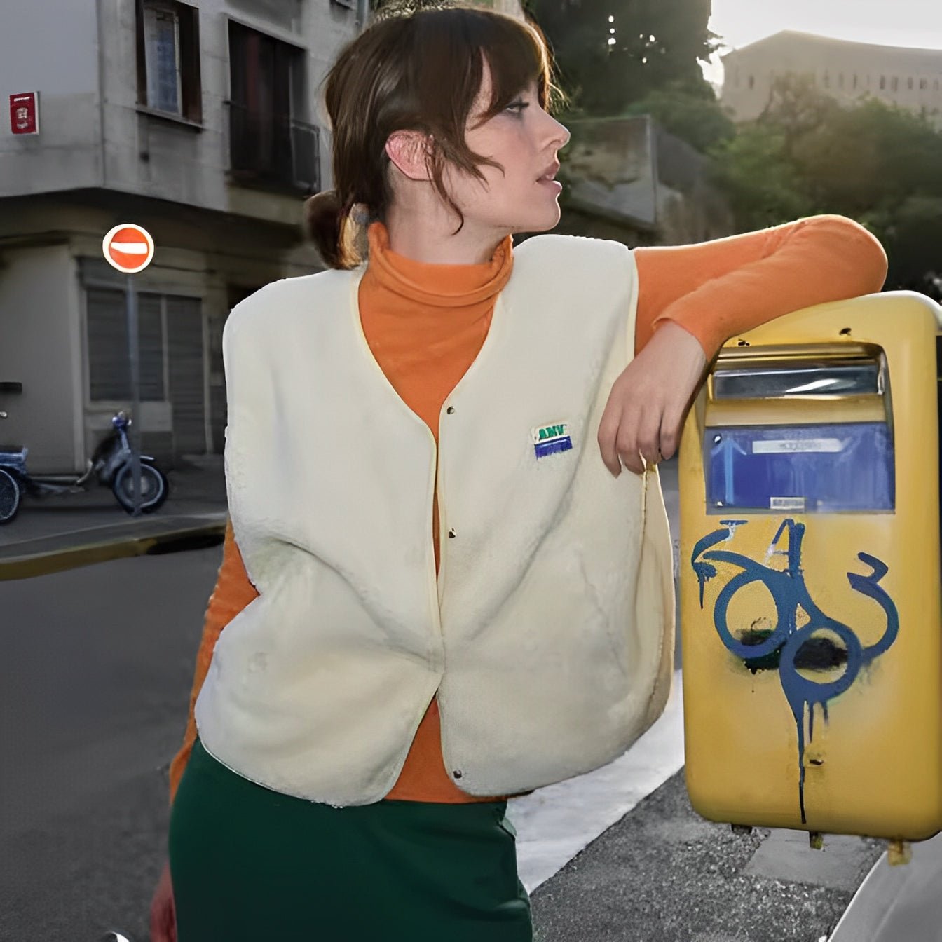 Gilet Femme à Boutonnage Simple - Marie Montel