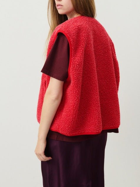 Gilet Femme Sans Manches – Boutonné, Doux et Confortable - Marie Montel
