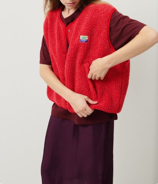 Gilet Femme Sans Manches – Boutonné, Doux et Confortable - Marie Montel