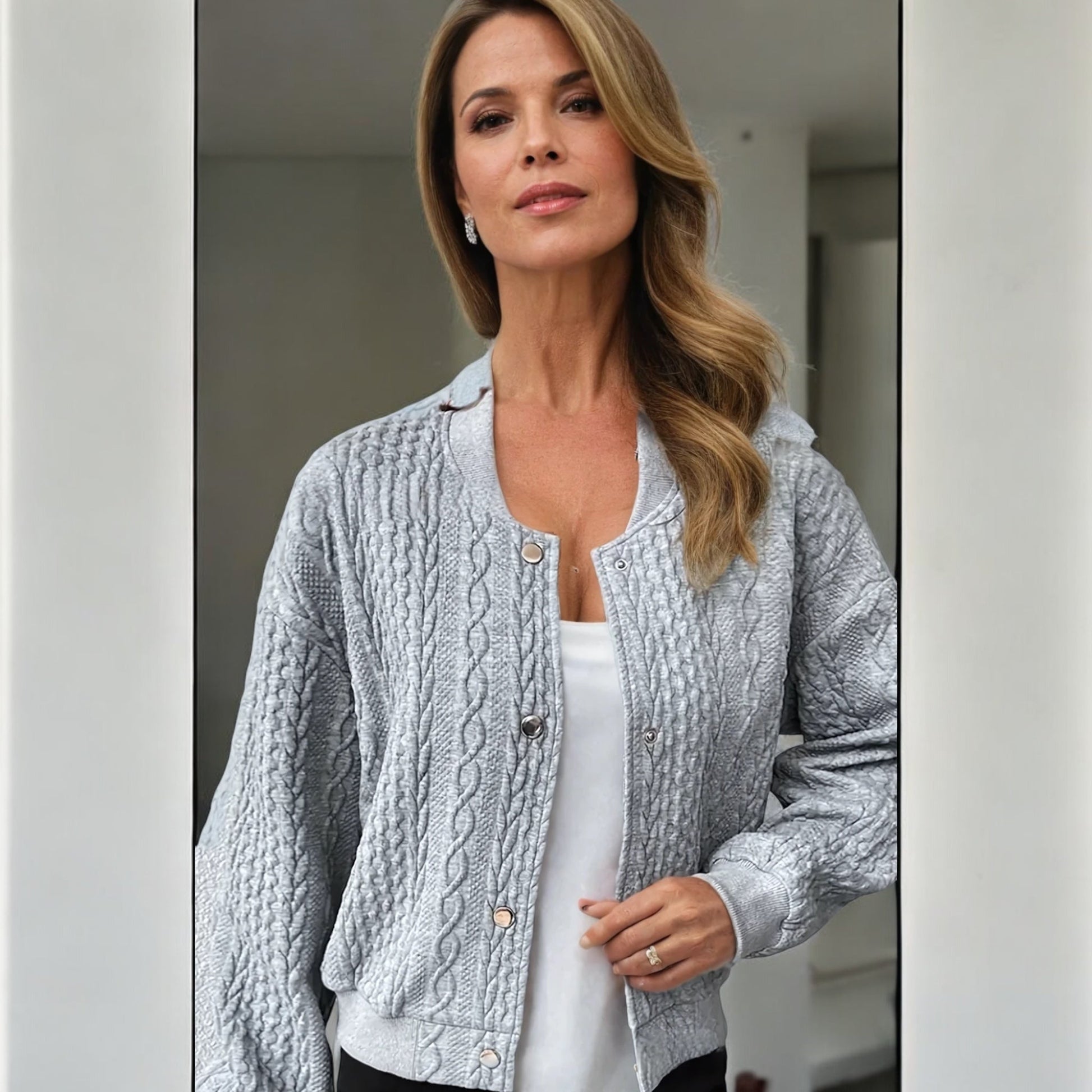 Gilet Tricoté Confortable pour Femmes - Marie Montel