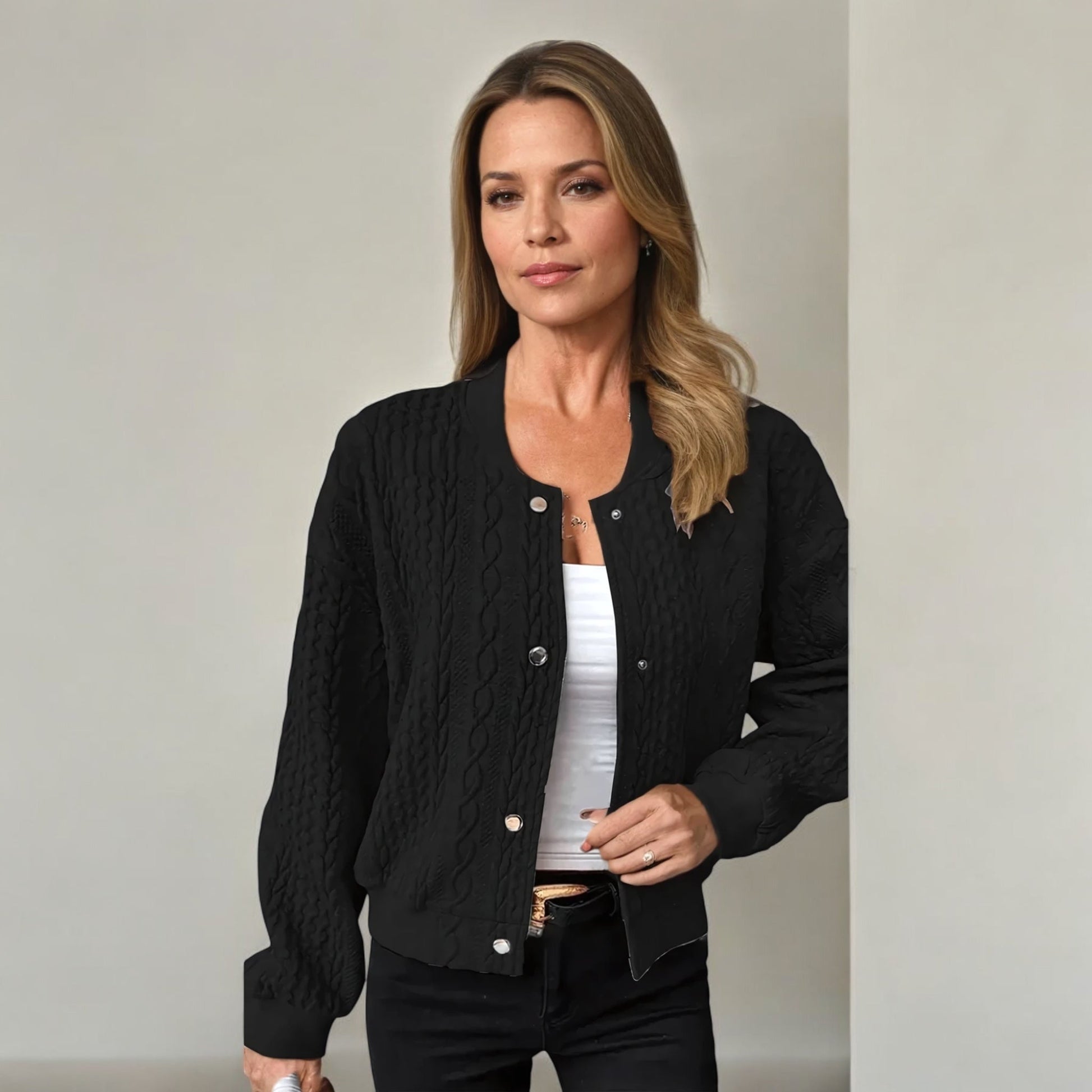 Gilet Tricoté Confortable pour Femmes - Marie Montel