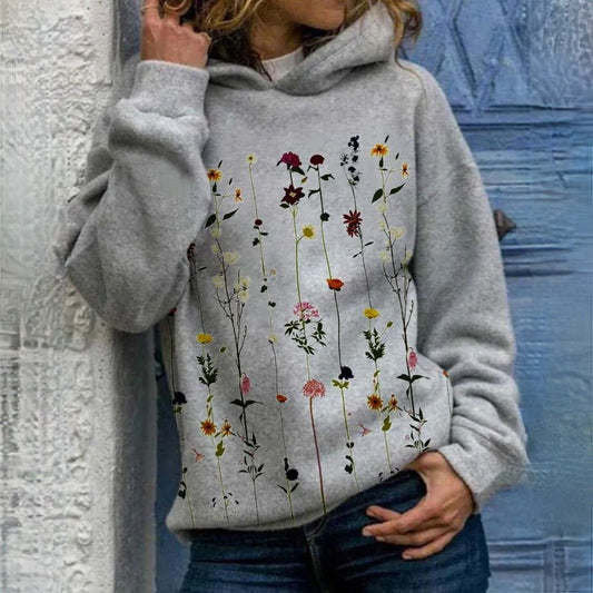 Hoodie à Fleurs pour Femmes - Marie Montel