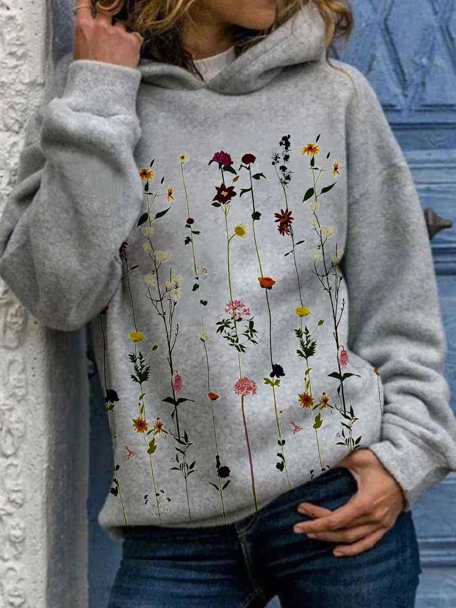 Hoodie à Fleurs pour Femmes - Marie Montel