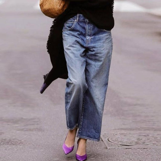 Jeans Amples et Confortables pour Femmes - Marie Montel