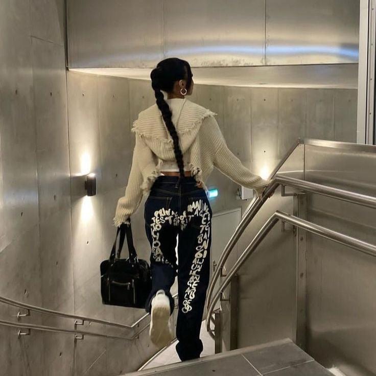 Jeans Vintage au Style Rétro pour Femmes - Marie Montel