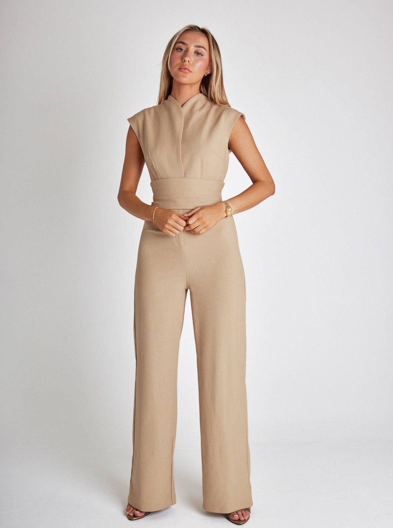 Jumpsuit Chic sans Manches pour Femmes - Marie Montel