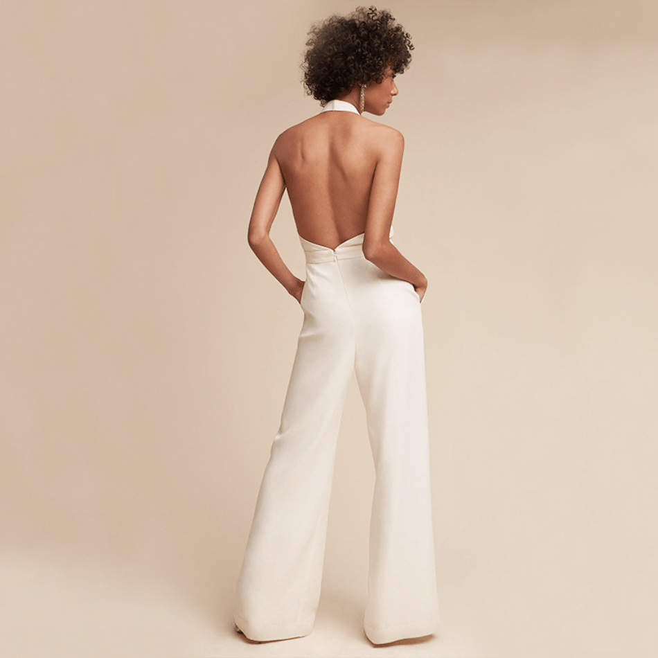 Jumpsuit Élégant à Bretelles pour Femmes - Marie Montel
