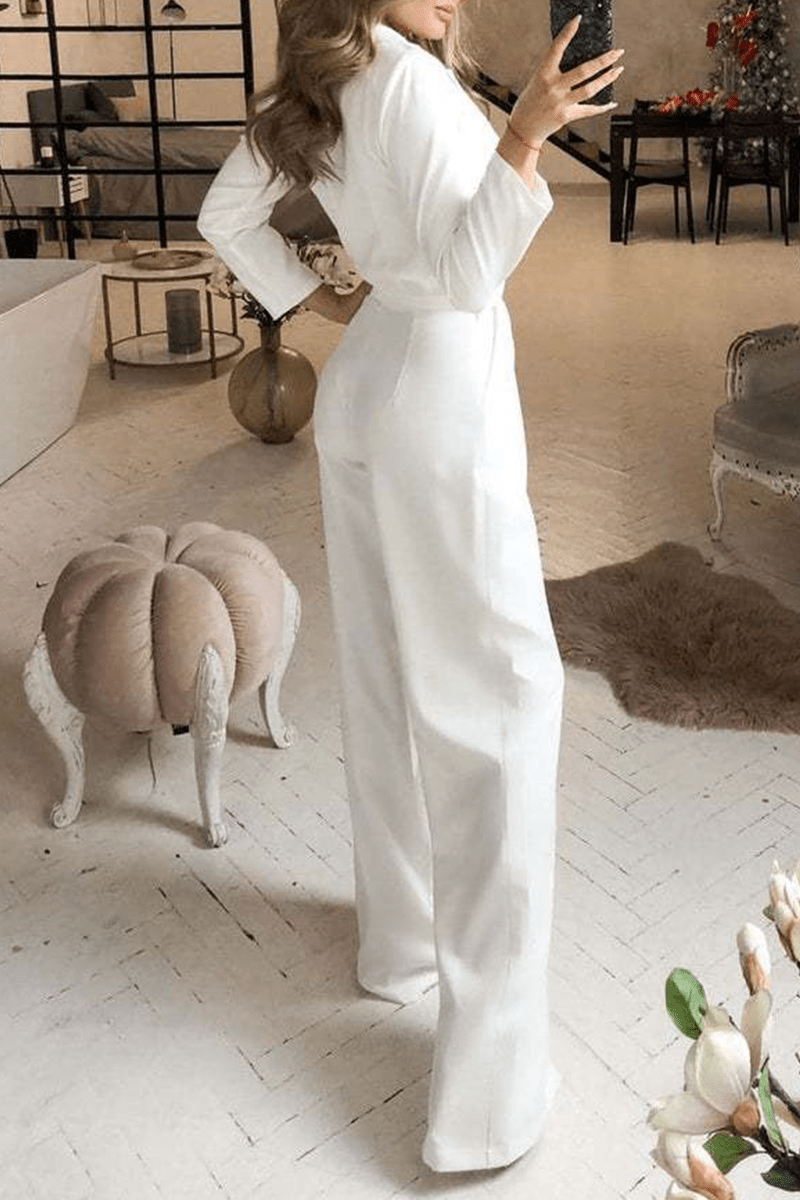 Jumpsuit Élegant à Col Relevé pour Femmes - Marie Montel