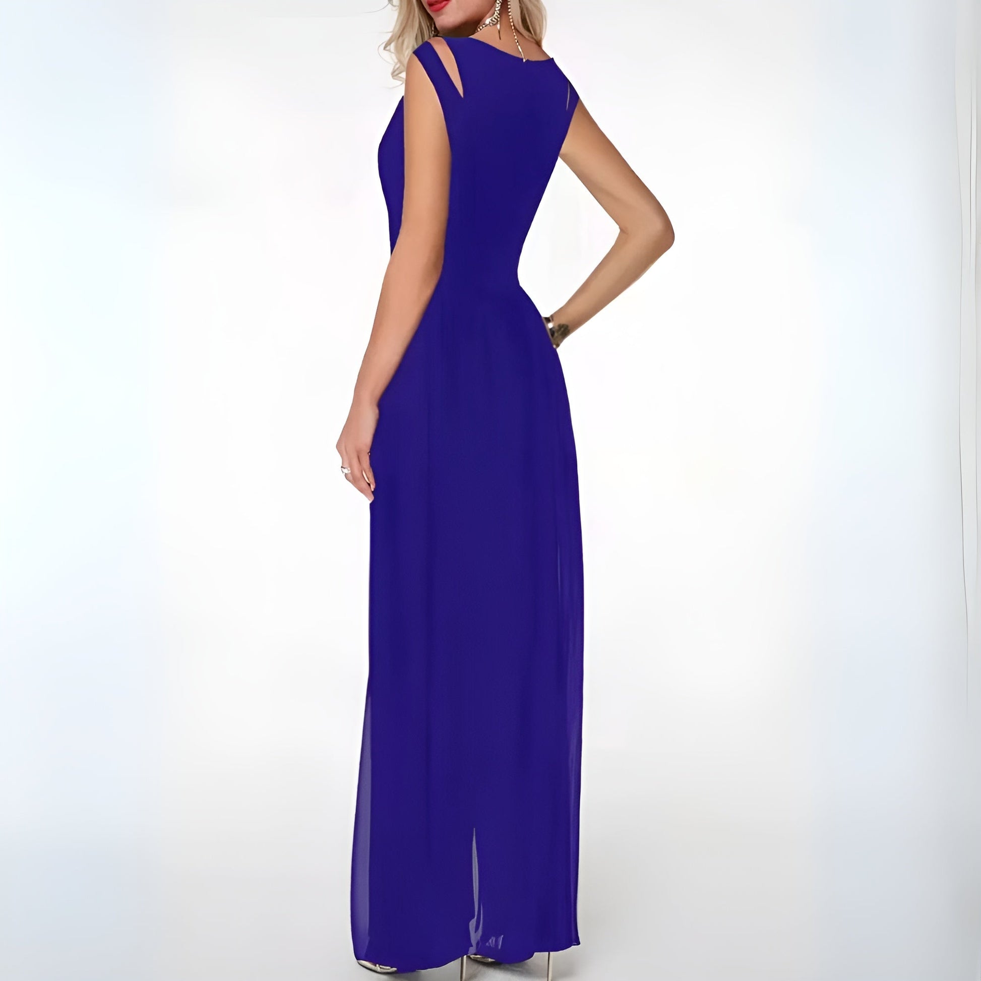 Jumpsuit Élégant à Manches Courtes pour Femmes - Marie Montel