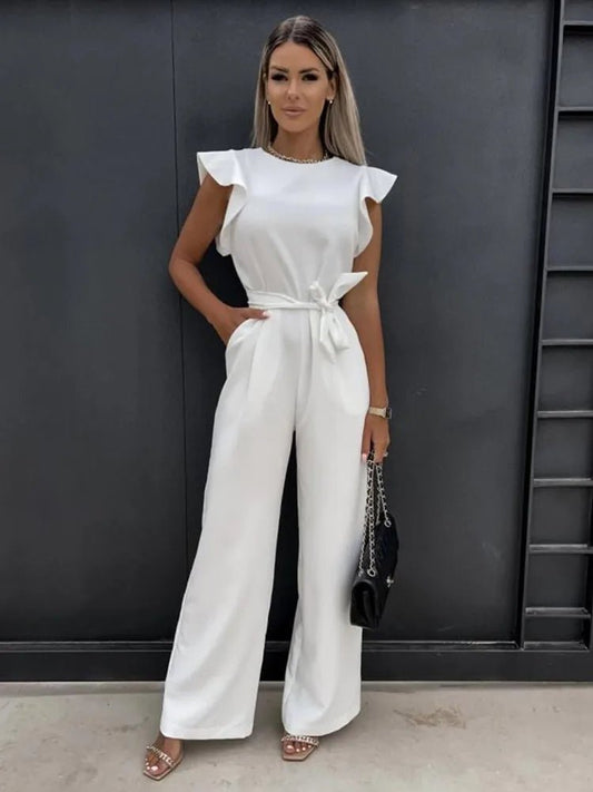 Jumpsuit Élégant à Rüschen pour Femmes - Marie Montel