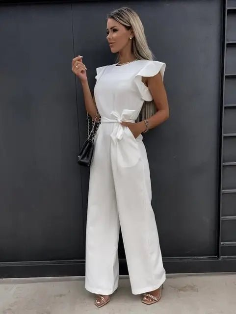 Jumpsuit Élégant à Rüschen pour Femmes - Marie Montel