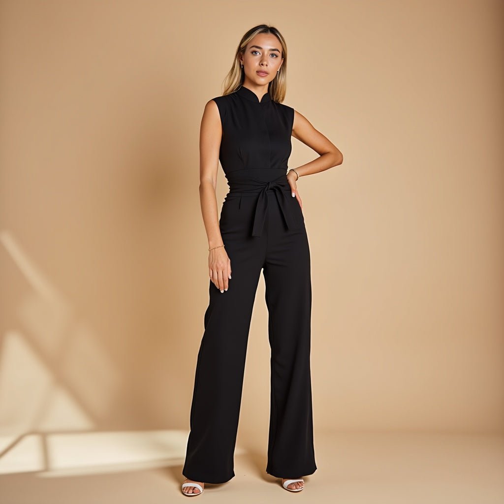 Jumpsuit Élégant sans Manches pour Femmes - Marie Montel
