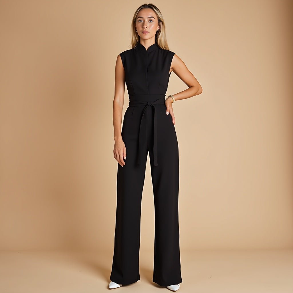 Jumpsuit Élégant sans Manches pour Femmes - Marie Montel