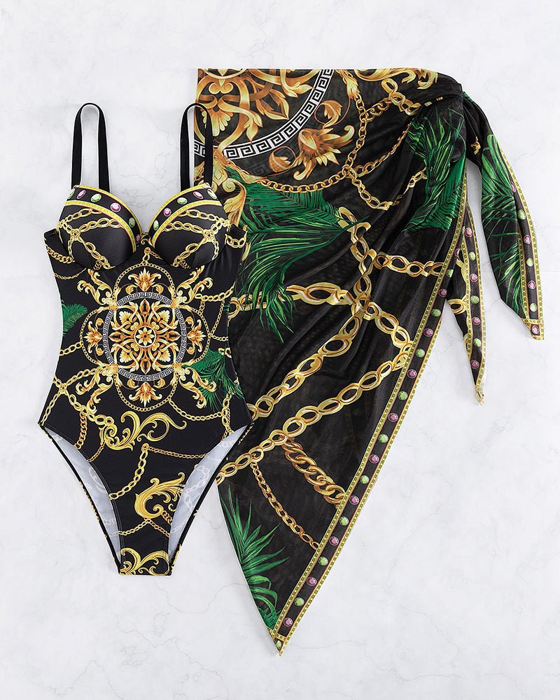 Maillot de Bain Élégant avec Jupe pour Femmes - Marie Montel