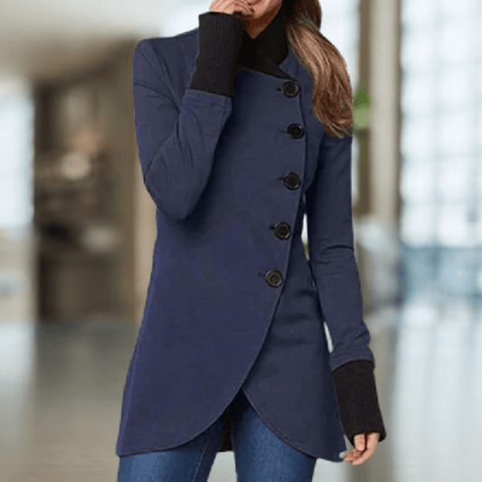 Manteau Asymétrique Confort pour Femmes - Marie Montel