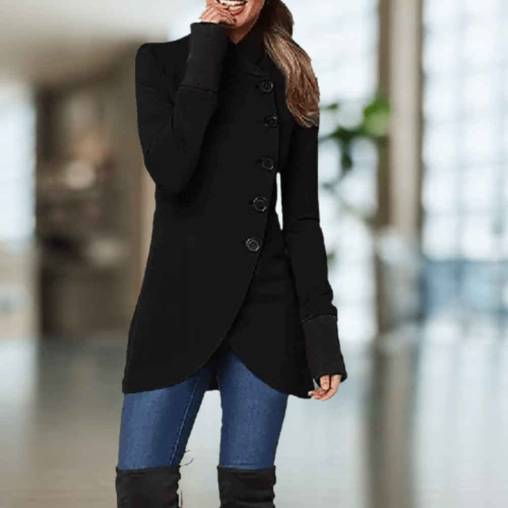 Manteau Asymétrique Confort pour Femmes - Marie Montel