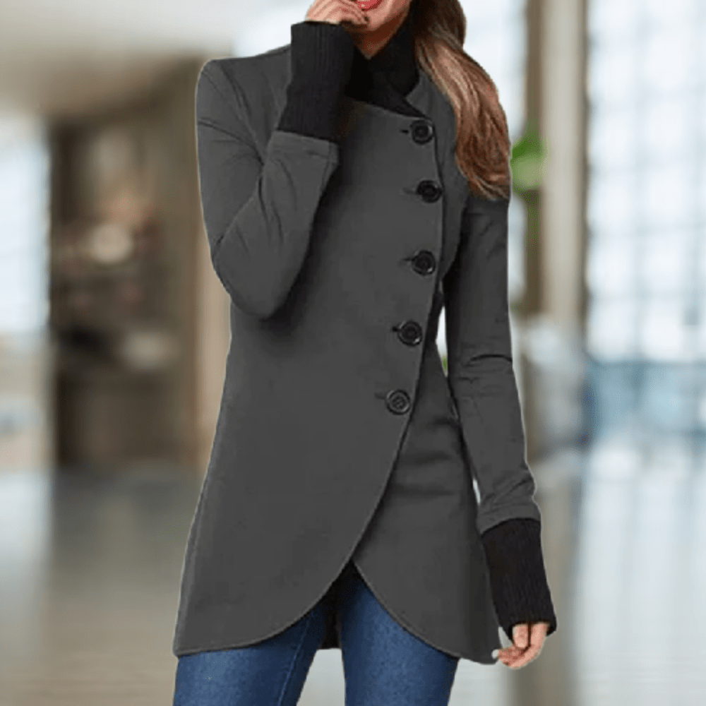 Manteau Asymétrique Confort pour Femmes - Marie Montel