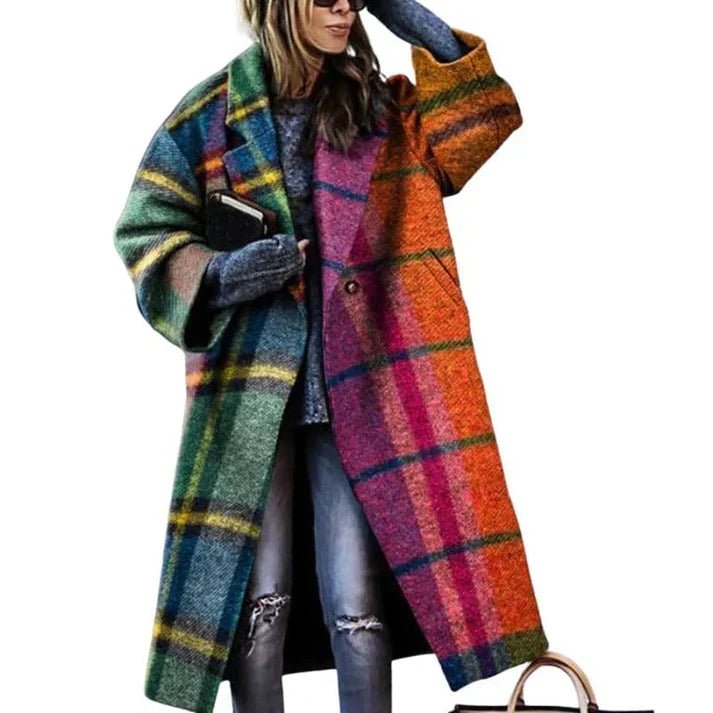 Manteau Long en Laine Élégant et chaud pour Femmes - Marie Montel