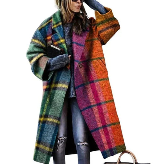 Manteau Long en Laine Élégant et chaud pour Femmes - Marie Montel