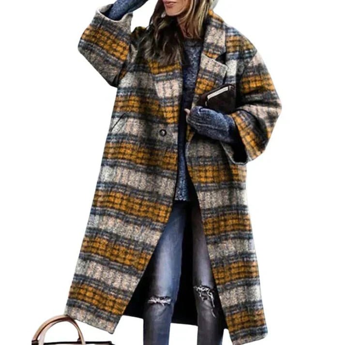 Manteau Long en Laine Élégant et chaud pour Femmes - Marie Montel
