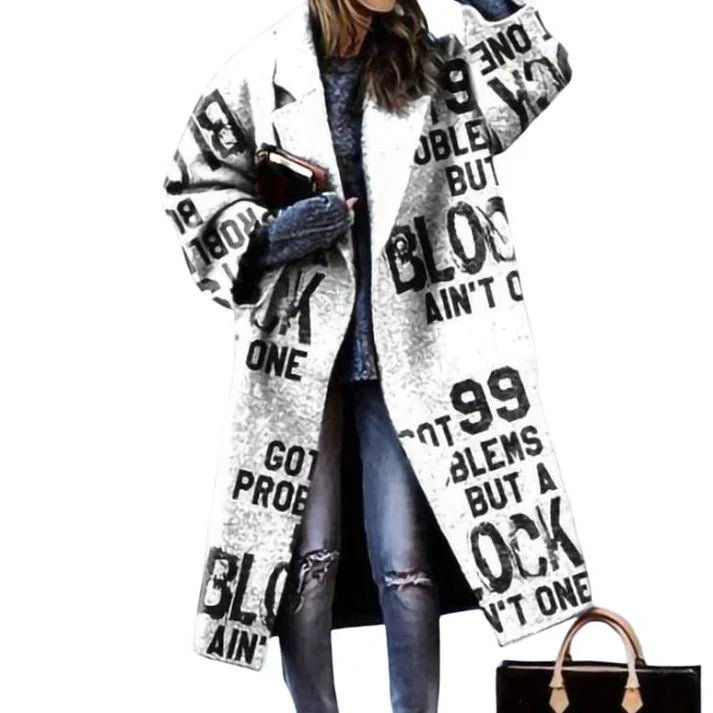 Manteau Long en Laine Élégant et chaud pour Femmes - Marie Montel