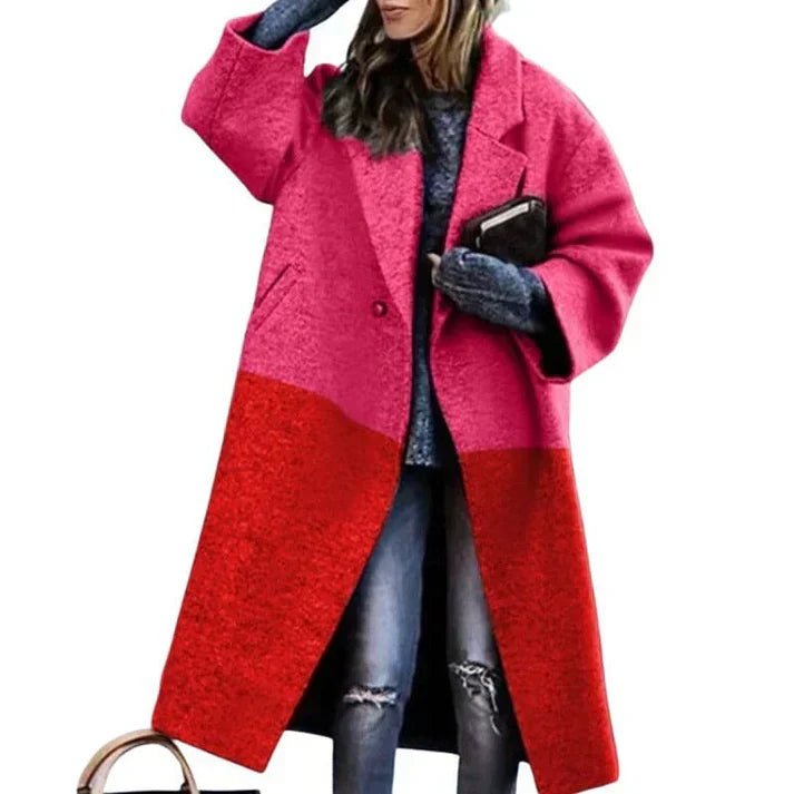 Manteau Long en Laine Élégant et chaud pour Femmes - Marie Montel