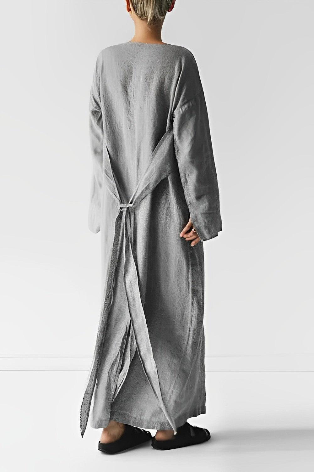 Maxi Robe Chic à Manches Longues pour Femmes - Marie Montel