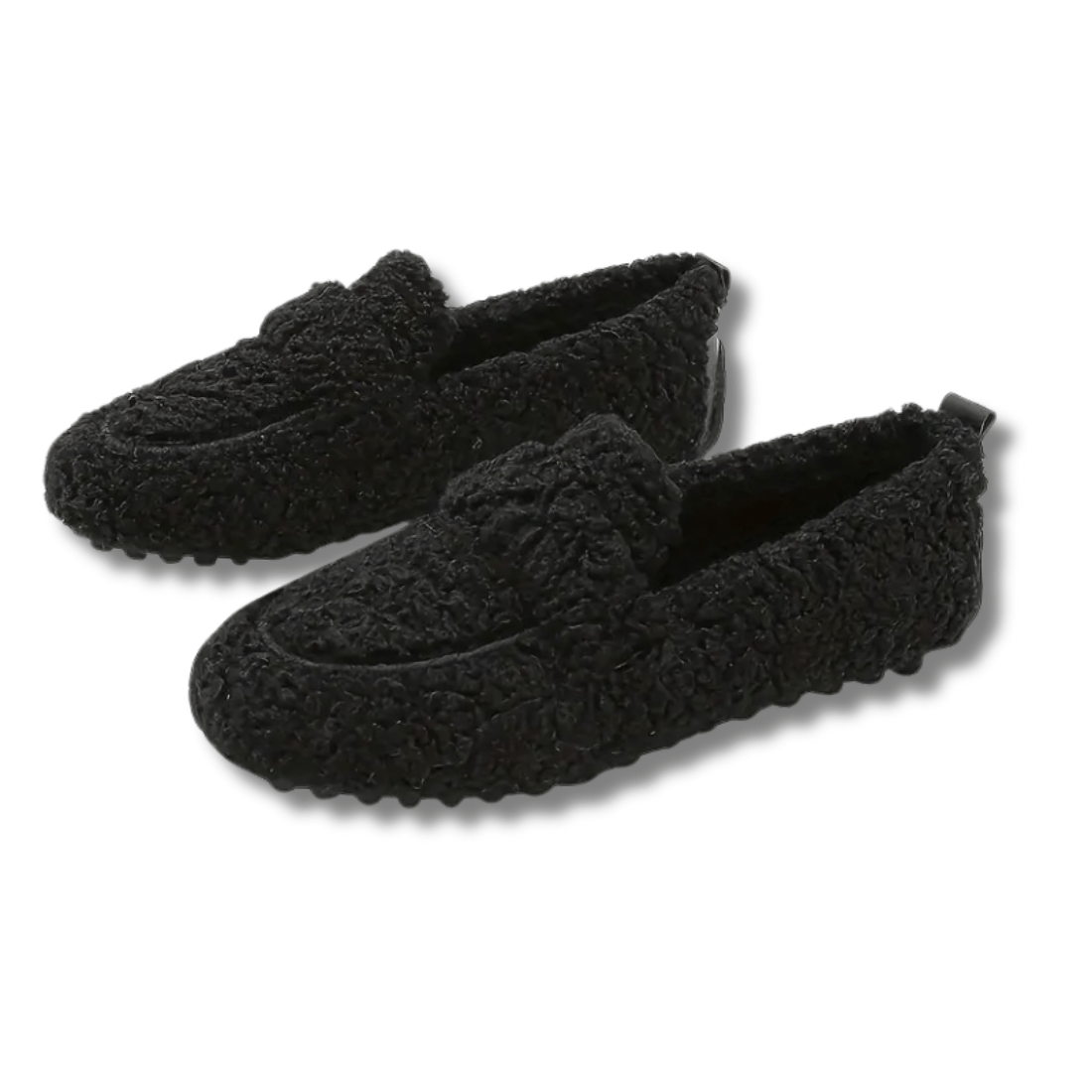 Mocassins Douillets en Peluche pour Femmes - Marie Montel