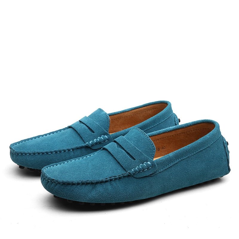 Mocassins Élégants en Cuir de Mouton Véritable pour Hommes - Marie Montel