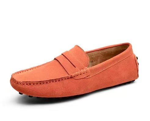 Mocassins Élégants en Cuir de Mouton Véritable pour Hommes - Marie Montel