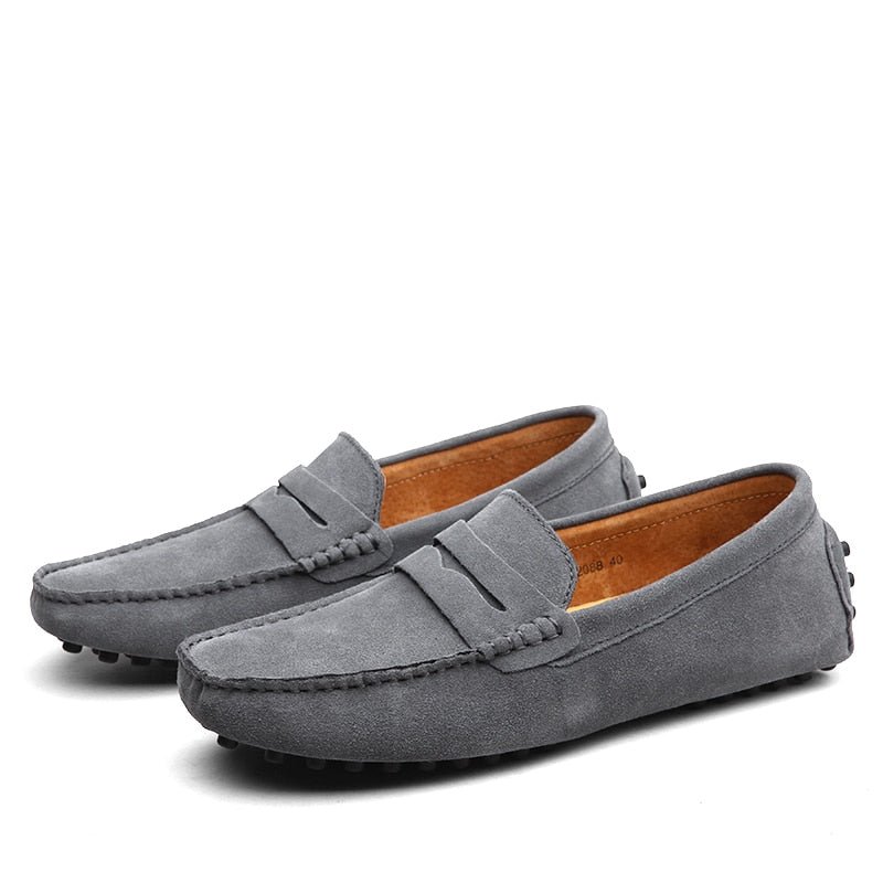 Mocassins Élégants en Cuir de Mouton Véritable pour Hommes - Marie Montel