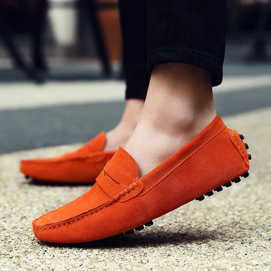 Mocassins en Cuir de Luxe pour Hommes - Marie Montel