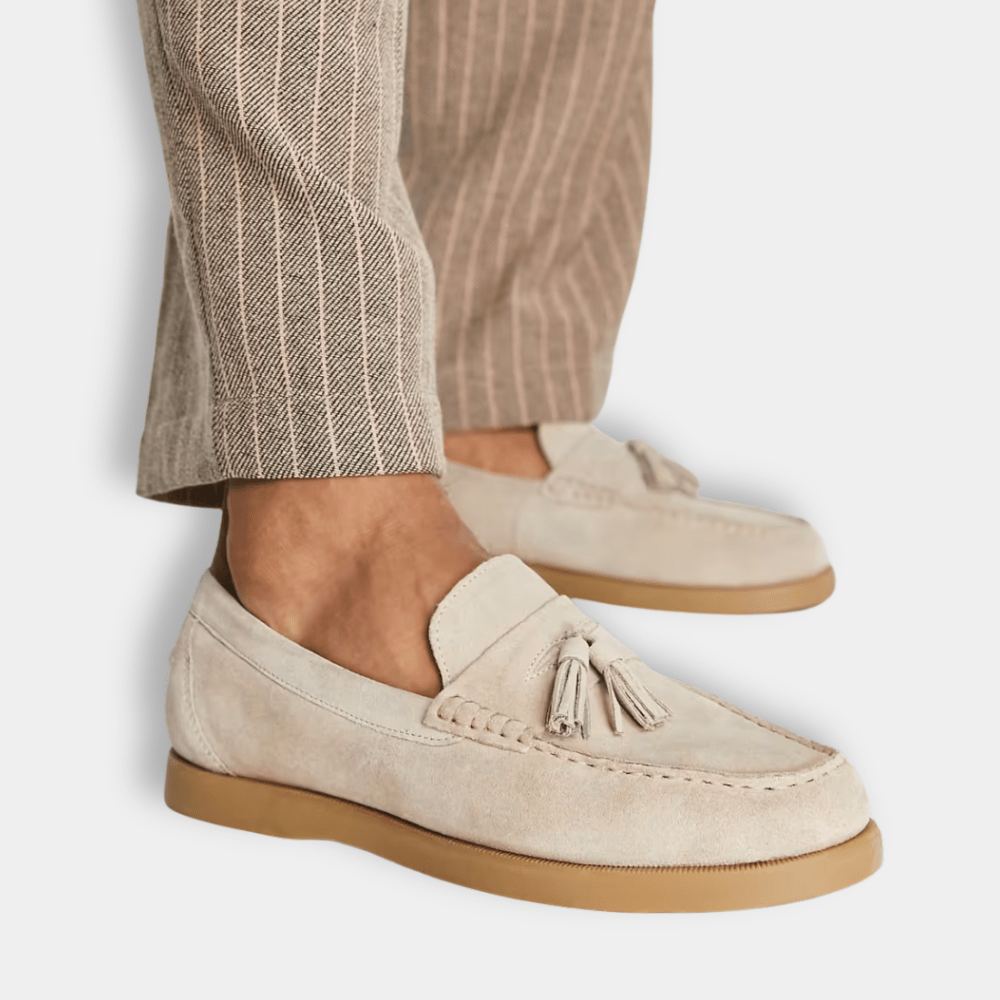 Mocassins Épurés à Pampilles pour Hommes - Marie Montel