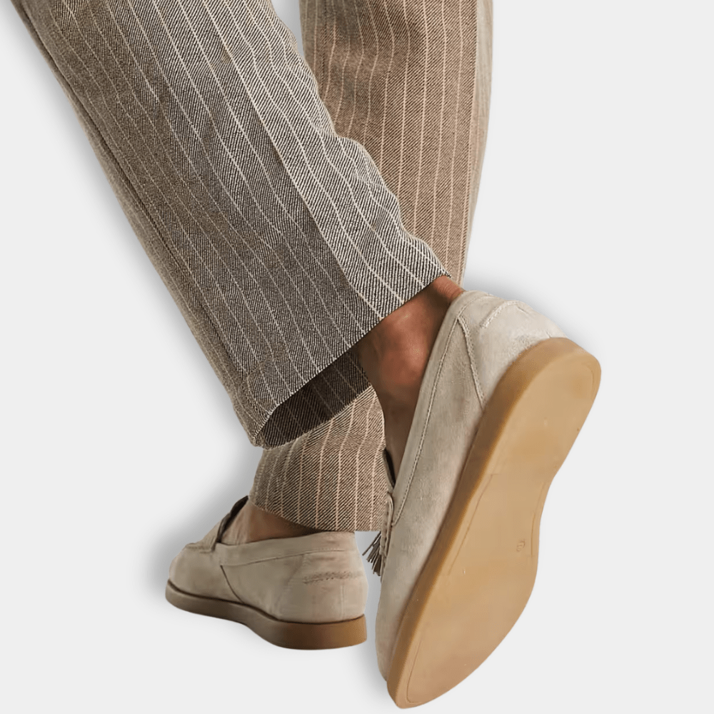 Mocassins Épurés à Pampilles pour Hommes - Marie Montel