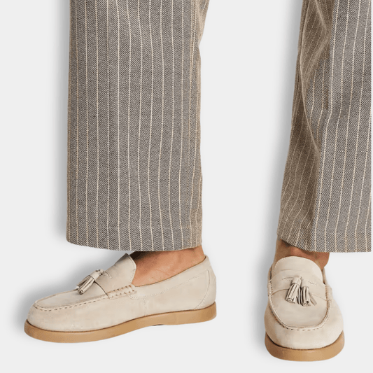 Mocassins Épurés à Pampilles pour Hommes - Marie Montel