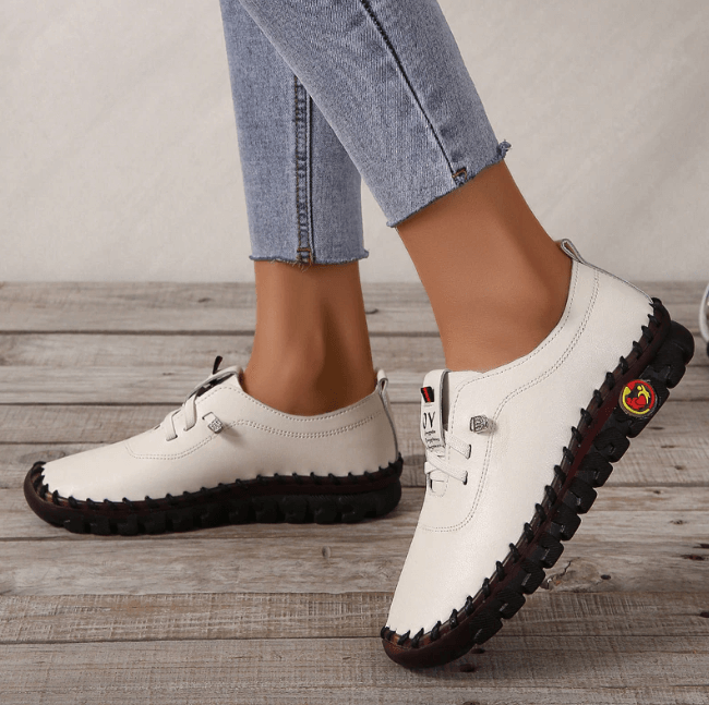 Mocassins Ergonomiques pour Femmes en Cuir Souple - Marie Montel