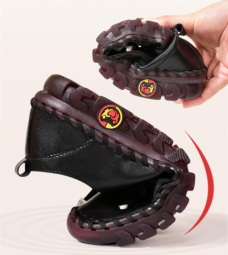 Mocassins Ergonomiques pour Femmes en Cuir Souple - Marie Montel