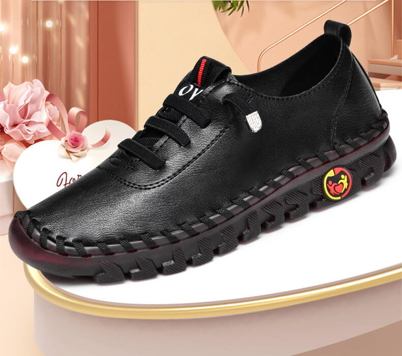 Mocassins Ergonomiques pour Femmes en Cuir Souple - Marie Montel