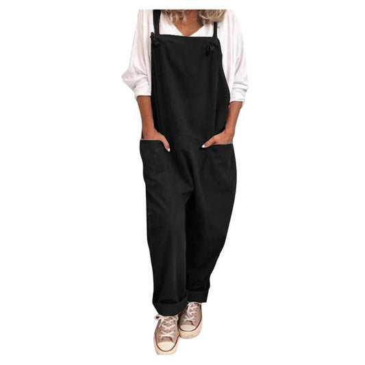 Jumpsuit Chic à Poches pour Femmes