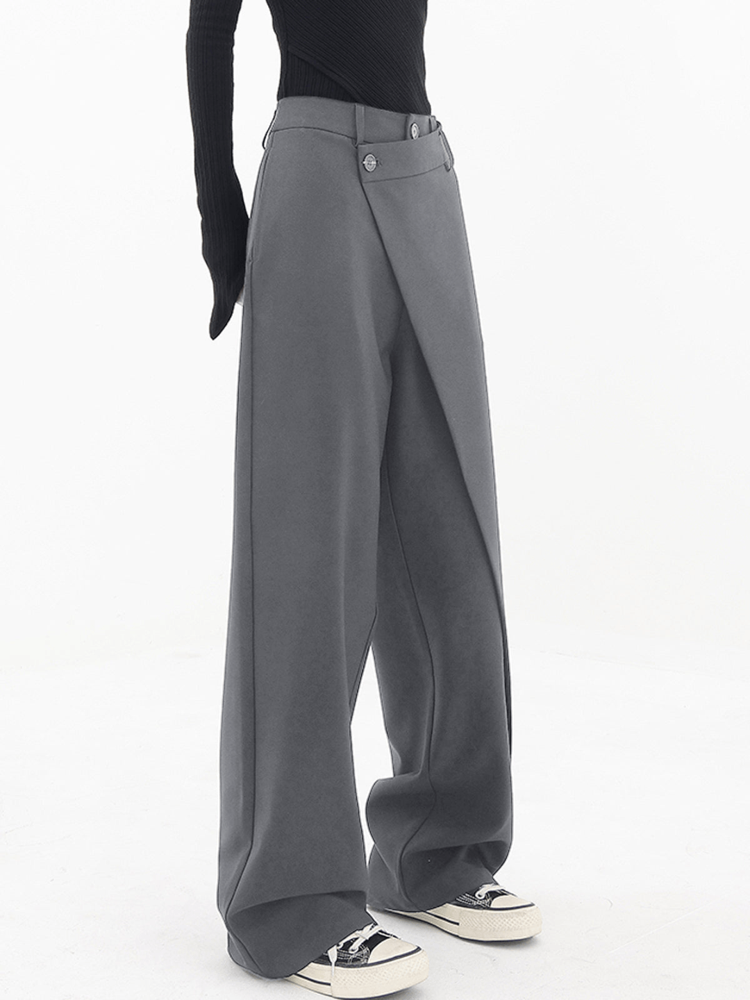 Pantalon Baggy Asymétrique pour Femmes - Marie Montel