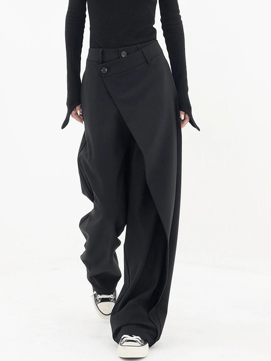 Pantalon Baggy Asymétrique pour Femmes - Marie Montel