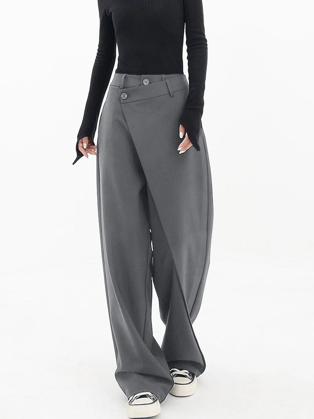 Pantalon Baggy Asymétrique pour Femmes - Marie Montel