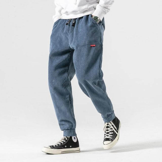 Pantalon Chic en Velours Côtelé pour Hommes - Marie Montel