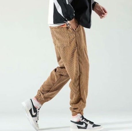 Pantalon Chic en Velours Côtelé pour Hommes - Marie Montel