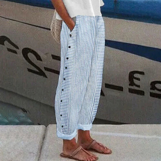 Pantalon Confortable avec Poches Latérales pour Femmes - Marie Montel