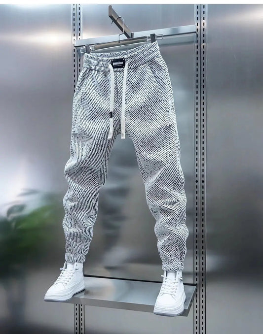 Pantalon Décontracté en Chenille pour Hommes - Marie Montel