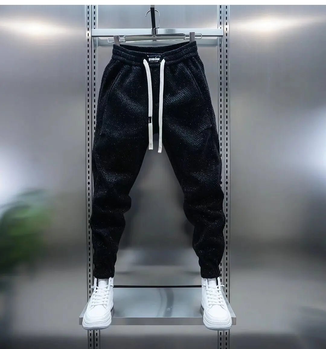 Pantalon Décontracté en Chenille pour Hommes - Marie Montel